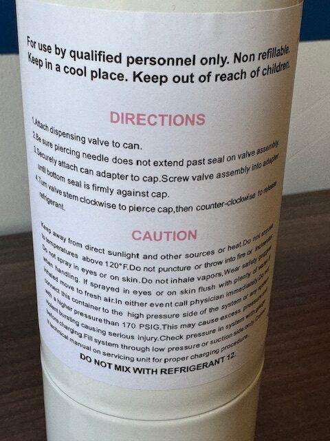 R410A Gas Canister 650g - Image 3