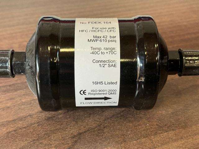 Liquid line filter drier Flare 1/2" FDEK164 - Image 2