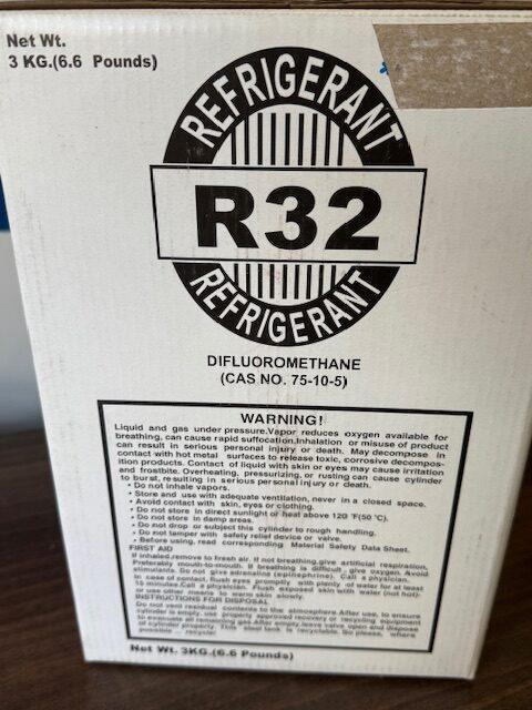 Refrigerant R32 cylinder gas 3kg disposable - Image 3