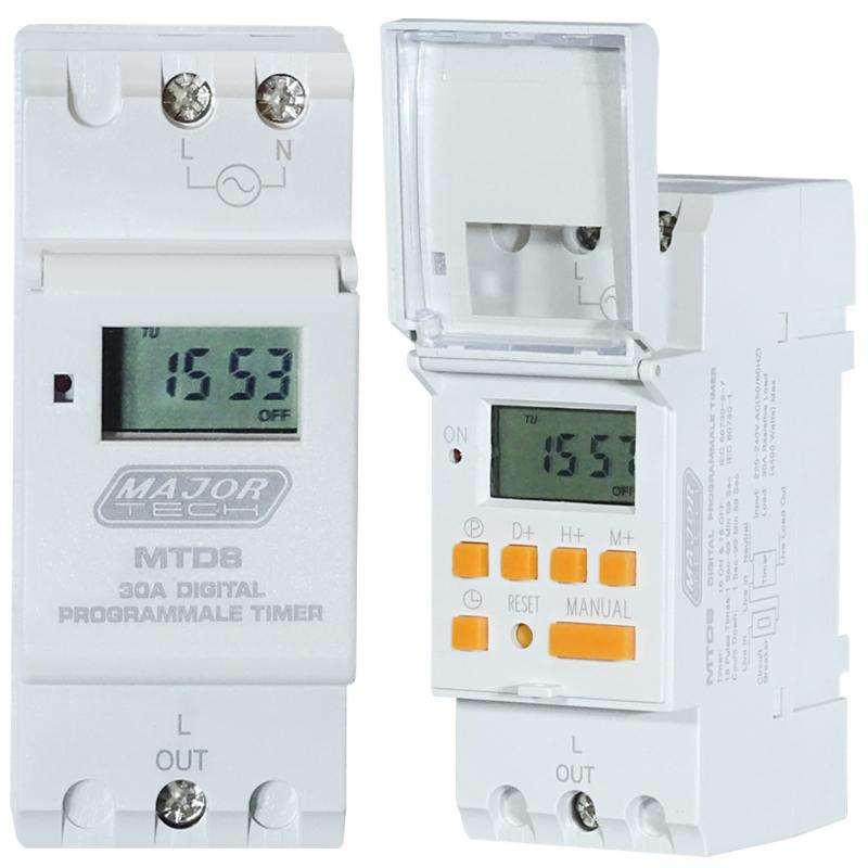 Major tech Digital timer 30A
