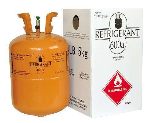 Refrigerant R600A cylinder Gas 6.5KG