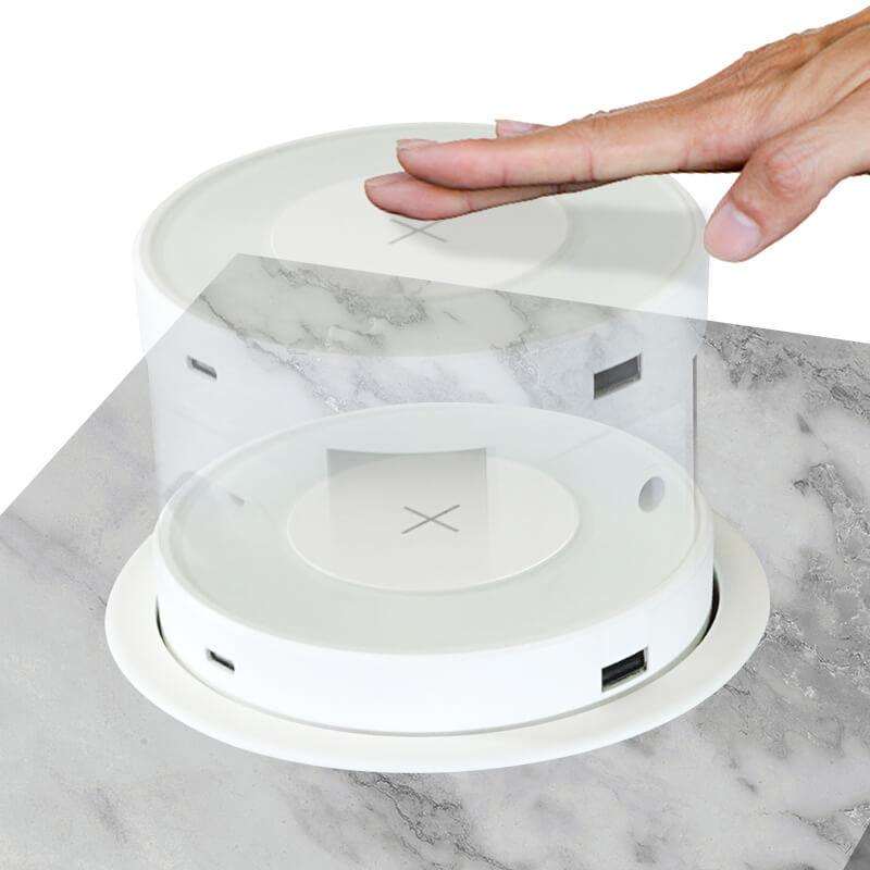 Power Tower Pop Up Wireless C&A White - Image 3