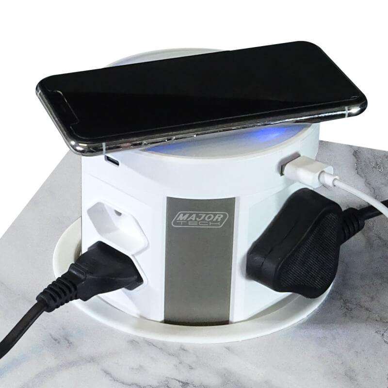 Power Tower Pop Up Wireless C&A White - Image 2