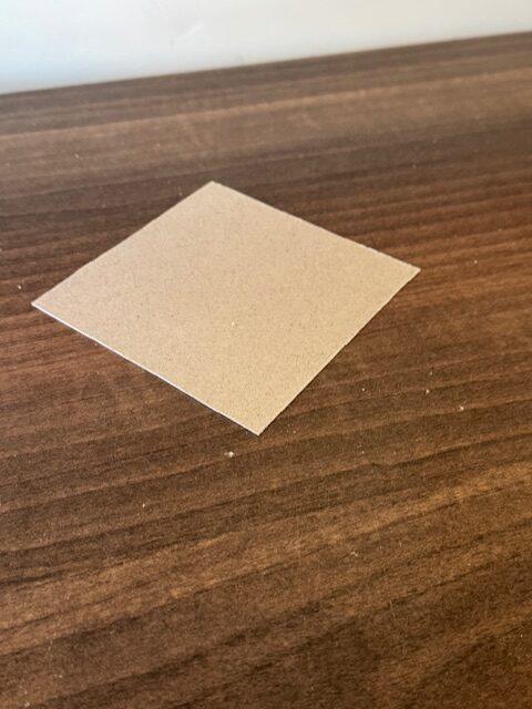 Universal mica sheet for microwave