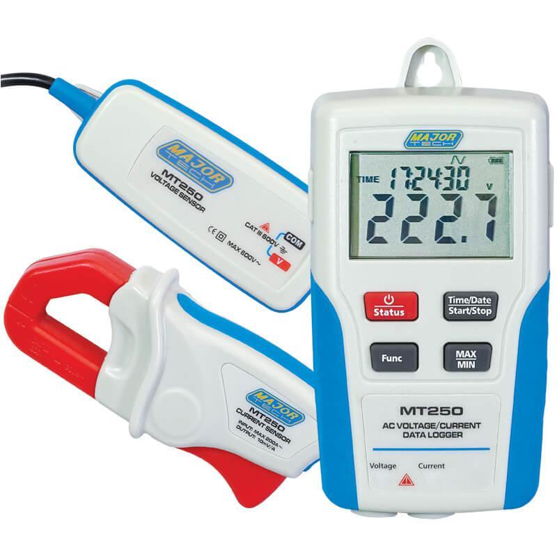 Major tech AC Voltage & Current Data Logger