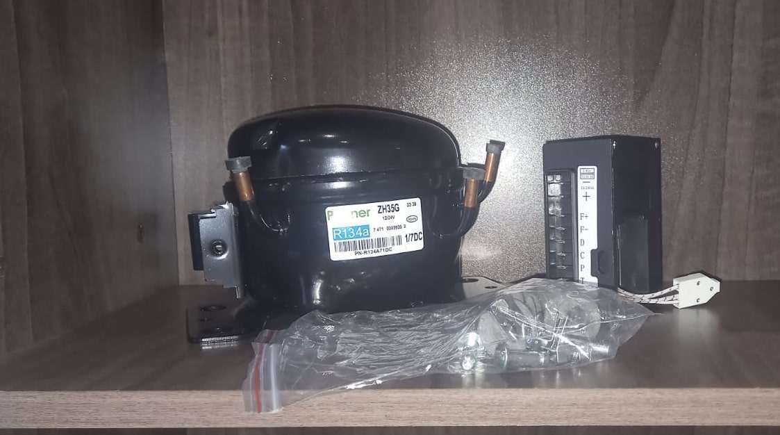 1/7HP Domestic compressor DC12-24 V R134a - Image 5