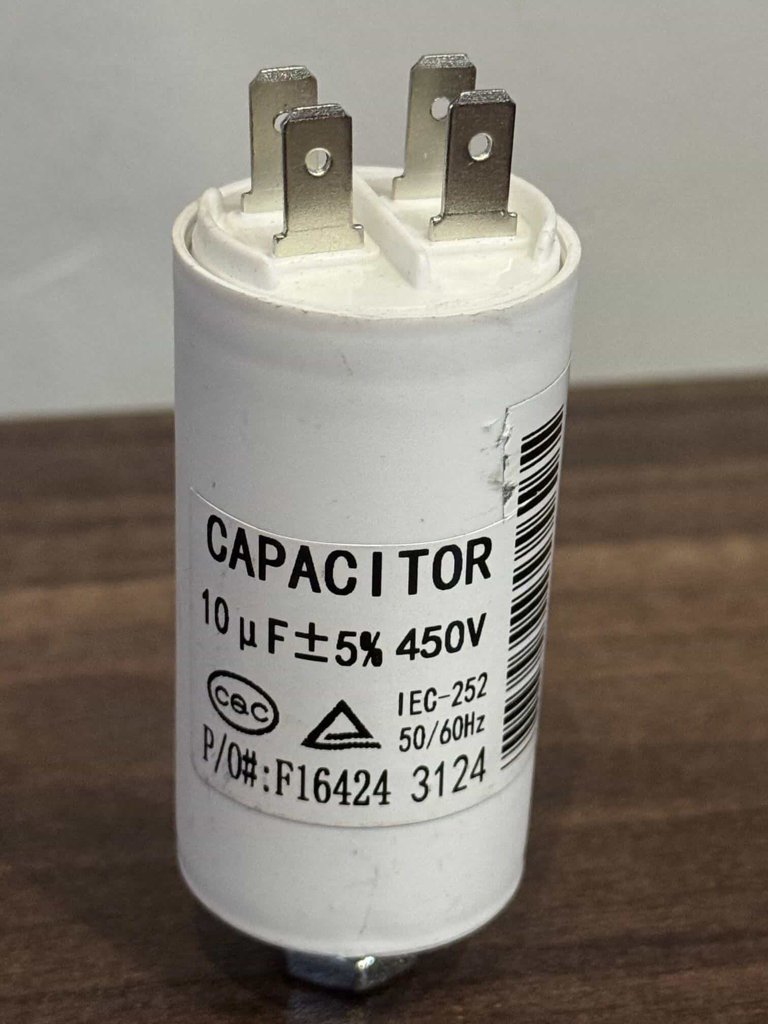 Running Capacitor 10 uf 450v