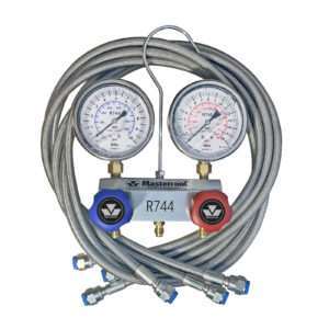 R744 manifold gauge set