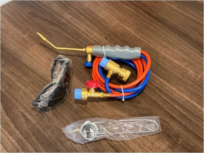 Mapp and Oxygen Brazing Torch Kit - Image 2